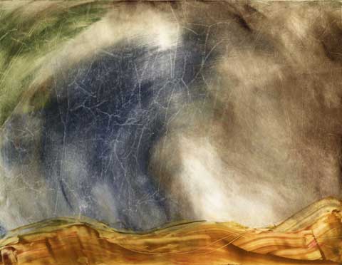 Angry Environment - Monoprint